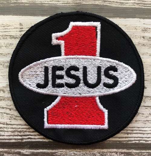 BDG Jesus no 1 badge patch