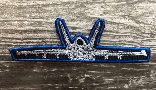 Aviation Top gun badge patch Aeroplane