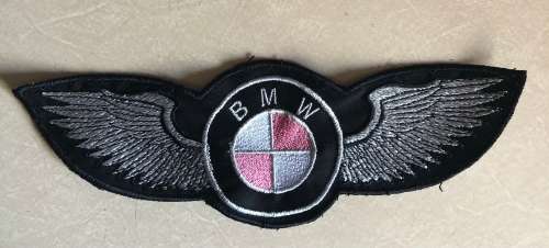 BMW Pink Wings Patch