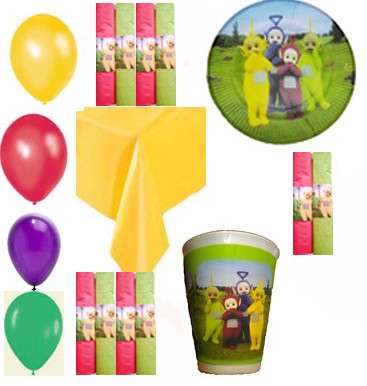 Teletubbies Basic Party Kits - Teletubbies Party