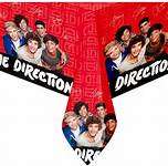 One Direction PartyTABLE COVER - IN STOCK