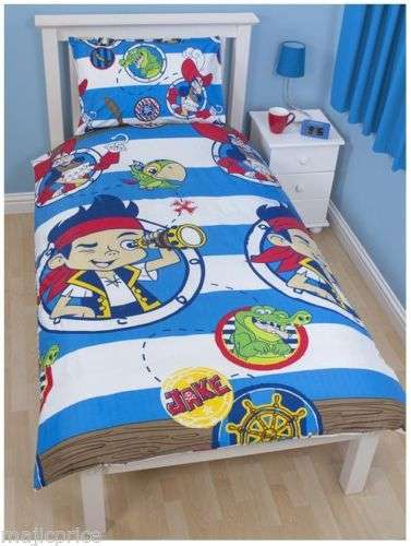Jake and the Neverland Pirates Single Duvet Set - Blue