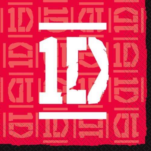 Napkins - One Direction Party - IN STOCK