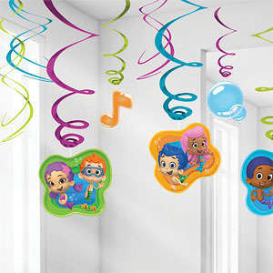 Ceiling Decorations - Bubble Guppies Party