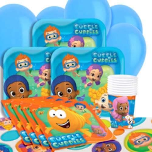 Party Kit for 16 - IN STOCK - Bubble Guppies Party