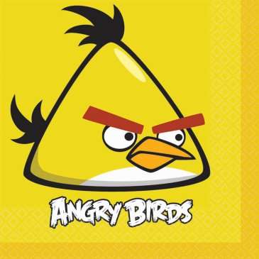 Napkins - IN STOCK - Angry Birds Party