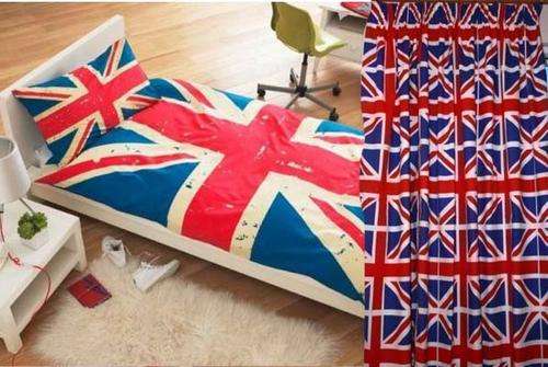 Union Jack Duvet PLUS Curtains