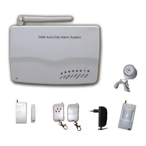 WIRELESS GSM ALARM SYSTEM - SENDS YOU AN SMS WHEN TRIGGERED