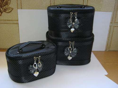 THREE VANITY / COSTMETIC BAGS FOR THE PRICE OF ONE
