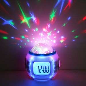 Music Starry Projection alarm clock