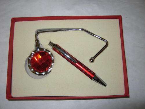 WONDERFUL HANDBAG HOLDER AND PEN GIFT SET