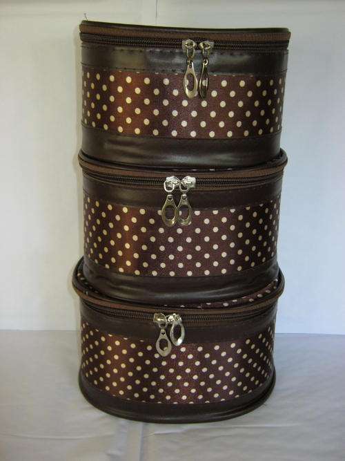 STUNNING  VANITY / COSMETIC BAGS 3 FOR THE PRICE OF 1