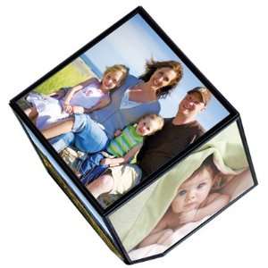 ROTATING PHOTO FRAME - HOLDS 6 PHOTOS