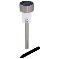 STAINLESS STEEL SOLAR GARDEN LIGHT