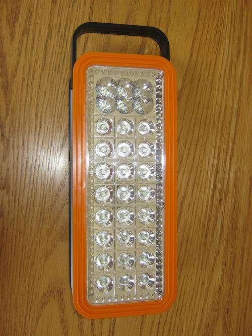 DUAL POWERED 24 + 6 LED EMERGENCY LIGHT