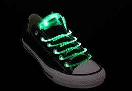 NEW LIGHT IN THE NIGHT SHOELACES