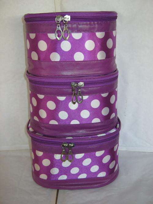 STUNNING  VANITY / COSMETIC BAGS 3 FOR THE PRICE OF 1