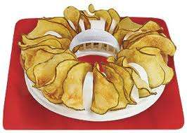 PLASTIC MICROWAVE CHIP MAKER - NO OIL NEEDED