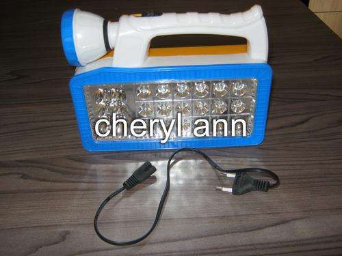 RECHARGEABLE LED LIGHT WITH TORCH