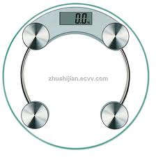 ROUND GLASS SCALE FOR HOME USE