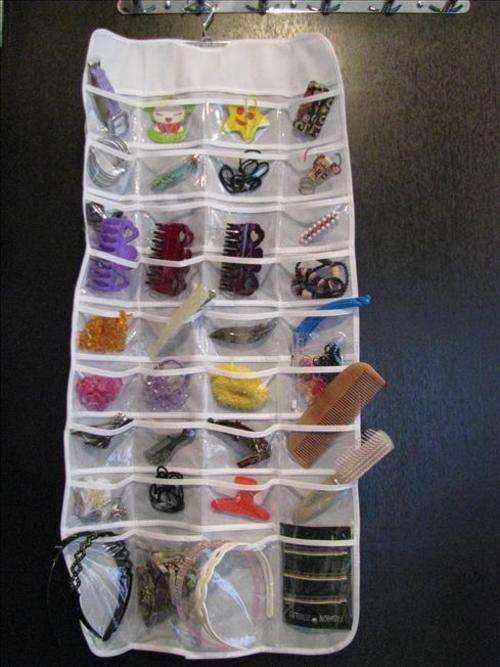 36 SOFT POCKET HANGING JEWELLERY ORGANIZER