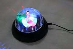 COLOURFUL DIAMOND PATTERN ROTATING PROJECTION LAMP