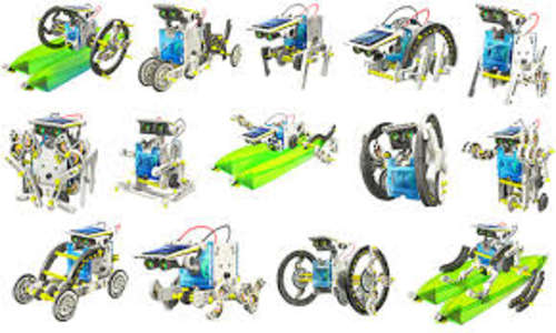 14 IN 1 EDUCATIONAL SOLAR ROBOT KIT