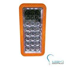 24+ 6 LED RECHARGEABLE EMERGENCY LIGHT