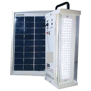 60 LED EMERGENCY LAMP WITH DUAL CHARGING - SOLAR AND ELECTRICAL