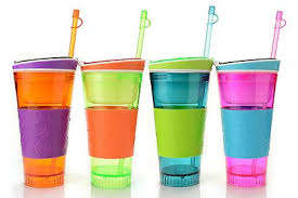 SNACKEEZ  - TWO IN ONE CUP - DRINK AND SNACK