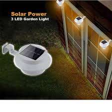 SOLAR FENCE LIGHT EASY TO INSTALL NO WIRES NEEDED