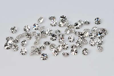 CRAZY DEAL SPARKLY 0.05ct VS-SI 100% NATURAL LOOSE DIAMONDS  +-2.3mm - HIGH QUALITY CALIBRATED