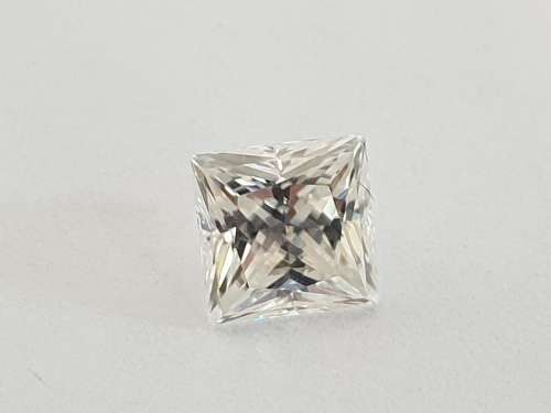 **Majestic** 6mm Princess Cut Moissanite - 1.25ct size, G VS