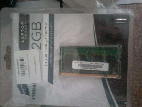 1 x 2GB DDR2 800mhz RAM