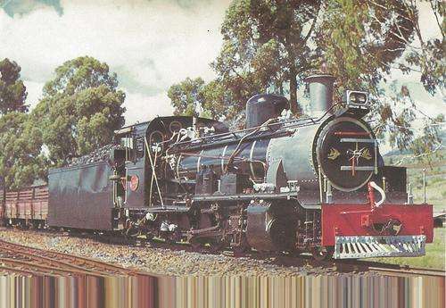 Unused postcard - Class NG. 15 locomotive