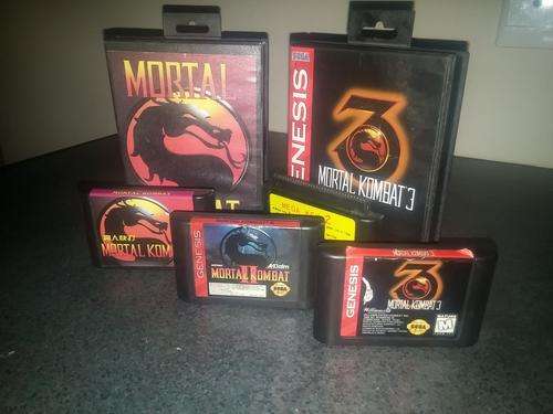 Mortal Kombat collection Sega Mega Drive/Genesis