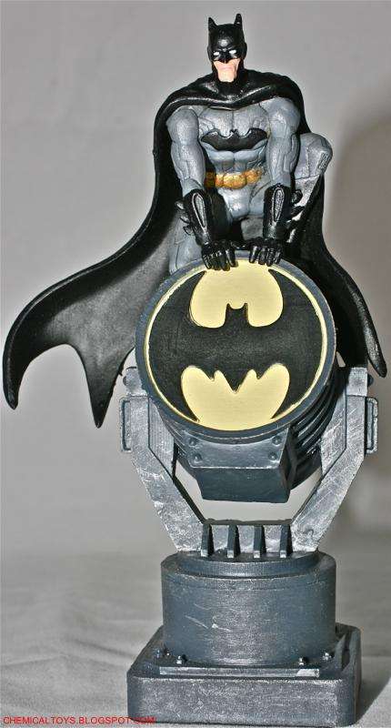 Batman Bat Signal Figurine, Official DC approved Hand Painted