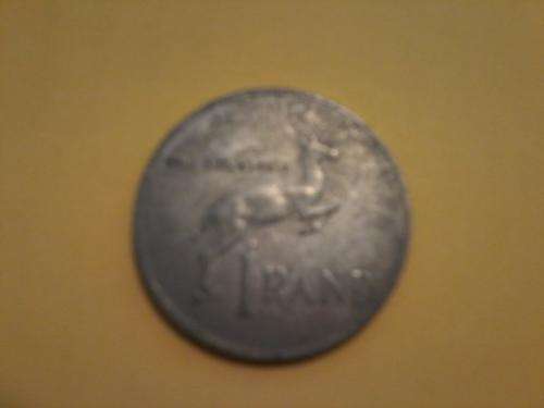 1987 one rand coin