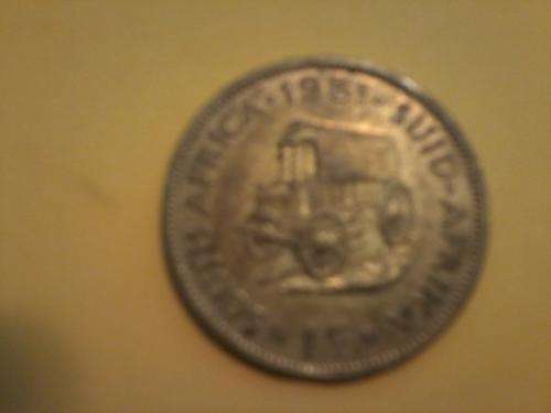 1961 South-Afrika one cent coin