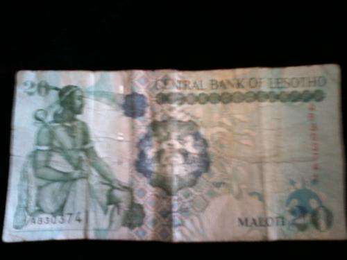 Bank Lesotho 20 Maloti