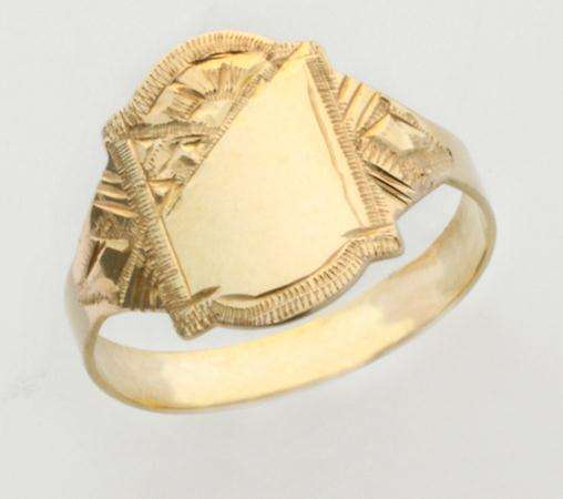 9CT GOLD BABY RING
