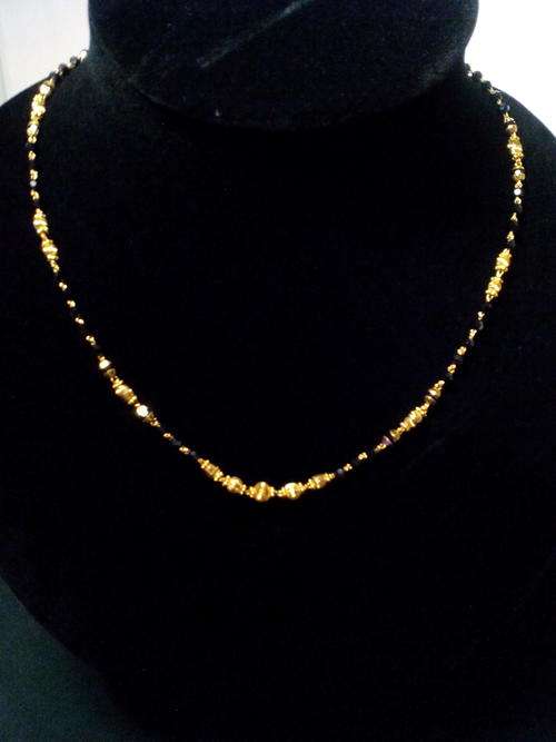9CT SOLID GOLD DESIGNER MANGALSUTRA