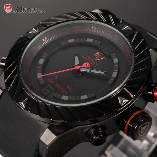 Shark Sport Watch - Analogue and Digital-Authentic - Great sporty watch