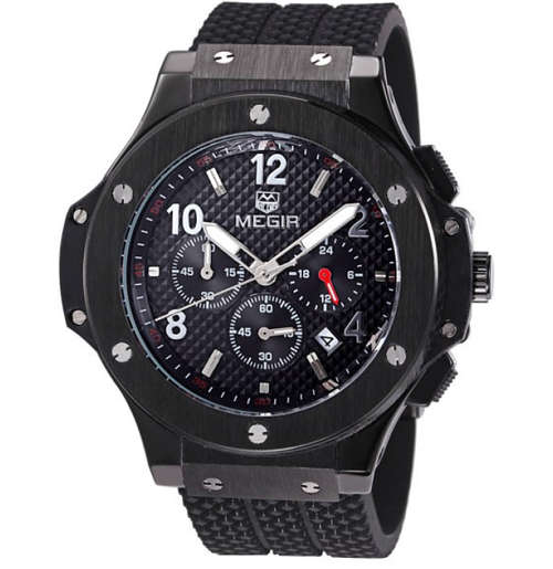 AUTHENTIC QUALITY-MEGIR -IN PRESENTATION TIN-  GREAT LOOKING WATCH