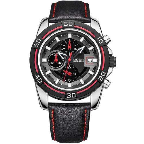 AUTHENTIC QUALITY-MEGIR CHRONOGRAPH  IN PRESENTATION TIN-  GREAT LOOKING WATCH