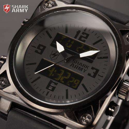 Shark Army Watch -Authentic -Analogue and Digital - Great sporty watch
