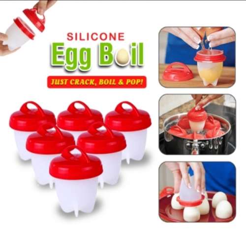 Silicone Egg Boiler Cups