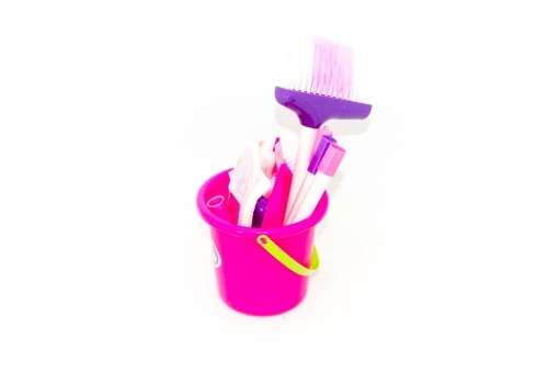 CLEANING SET IN PVC BAG