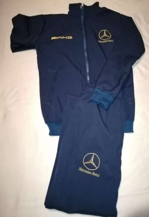 Navy Blue- AMG Mercedes Benz Softshell Tracksuit - Sizes Available Small - 4XL