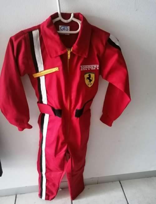 Clearance Sale-Ferrari Polycotton Kids Jumpsuit (All Kids Sizes Available)